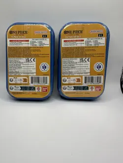 2x Bandai Namco One Piece Card Game Tin Pack Set Vol.2 Kit Promo Booster English - Image 2
