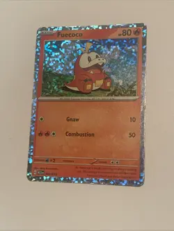 Fuecoco 002/015 McDonald's Promos 2023 Holo card Pokemon - Image 1