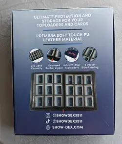 Show-Dex Pro Toploader Binder Folder Trading Card Album Storage Pokemon Cards - Image 2