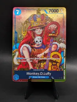 Monkey.D.Luffy P-043 Convention Promo 2024 One Piece Card Game LP - Image 1