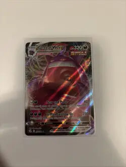 Pokemon TCG Gengar VMAX 157/264 Fusion Strike Ultra Rare Full Art Holo Card - Image 1