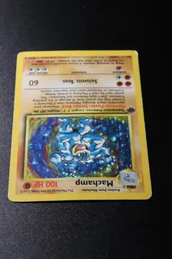 Pokemon Card - Machamp Base Set 1st Edition 8/102 Holo Unlimited Ungraded - Image 3