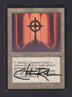 Magic MTG - Tormod's Crypt - The Dark - PLAYED - EN - Image 1