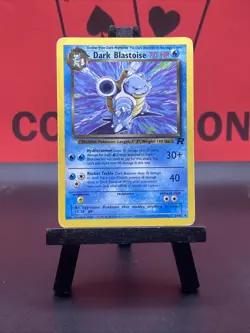 Dark Blastoise 20/82 Pokemon TCG Vintage Team Rocket Non Holo HP - Image 2