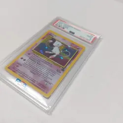 Mew 9 Black Star Promo Pokemon League Holo PSA 9 - Image 3
