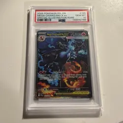 Pokemon 2025 Mega Charizard X ex 125/094 SIR Phantasmal Flames GEM MINT PSA 10 - Image 3