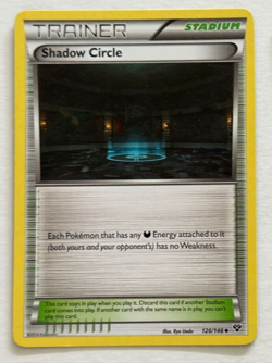 Pokemon TCG Trainer Stadium Shadow Circle 126/146 UC 2014 XY LP - Image 1