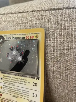 Pokemon Dark Magneton 11/82 Team Rocket Holo Rare 60 HP - Image 4