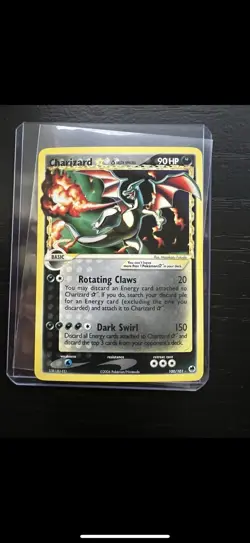 Gold Star Charizard Pokemon 2006 EX Dragon Frontiers #100 Charizard-Holo - Image 1
