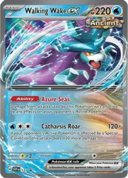 NM-Mint, English - 1 x Pokemon Walking Wake ex - SVP127 - Holo Promo Scarlet & V - Image 1