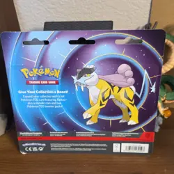 Pokemon Mega Evolution & Phantasmal Flames 2-Pack Blister Raikou Sealed - Image 2