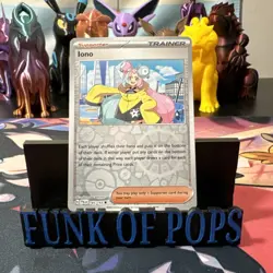 Pokemon TCG - Paldea Evolved Iono 185/193 Uncommon Reverse Holo Trainer - Image 1