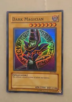 Yu-Gi-Oh! TCG - Dark Magician SYE-001 Unlimited Super Rare Holo LP - Image 1