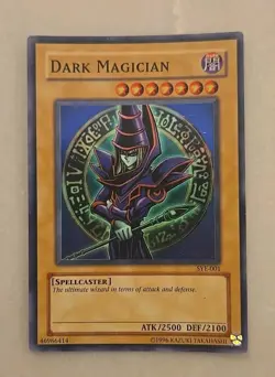 Yu-Gi-Oh! TCG - Dark Magician SYE-001 Unlimited Super Rare Holo LP - Image 2