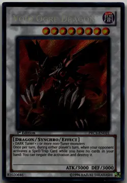 Void Ogre Dragon Secret Rare 2012 Premium Collection Tin PRC1-EN021 LP - Image 1