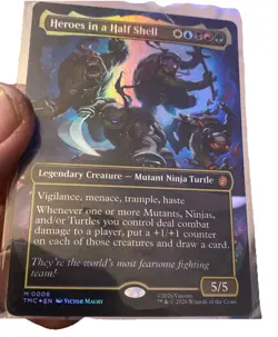 MTG Commander Heroes in a Half Shells Deck - Raph Mikey TMNT - NM - 100 Cards - Image 4