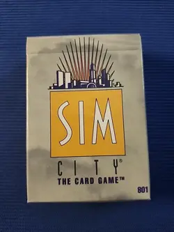 New Sim City Card Game Sealed Starter Deck (60 cards/deck) - Image 1