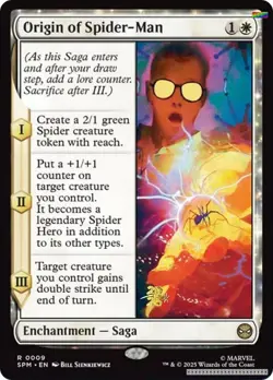 Origin of Spider-Man [PRE - 9] - NM [Foil] TCG MTG - Image 1