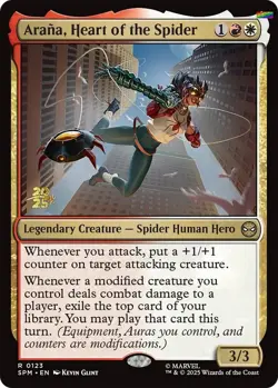 Arana, Heart of the Spider [PRE - 123] - NM [Foil] TCG MTG - Image 1