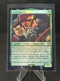 Magic | FIN | Sazh Katzroy | 199 | Foil | NM - Image 1