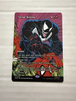 Savage Beating (Borderless) Marvel Universe Eternal-Legal Regular - Image 1