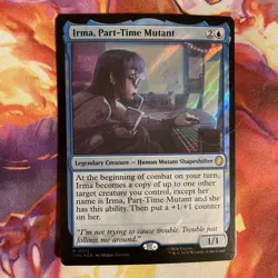 Irma, Part-Time Mutant Surge Foil TMNT MTG NM Unplayed - Image 1