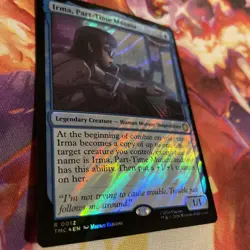 Irma, Part-Time Mutant Surge Foil TMNT MTG NM Unplayed - Image 2