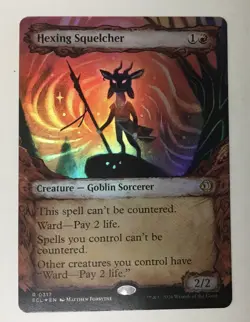 Hexing Squelcher (Showcase) Lorwyn Eclipsed Foil - Image 1