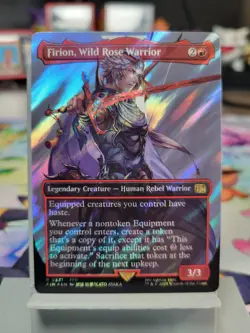 Firion, Wild Rose Warrior (Borderless) (Surge Foil) Final Fantasy Foil - Image 1