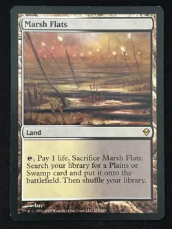 1x MTG Marsh Flats - Zendikar (ZEN) #219 - Magic the Gathering - Image 3