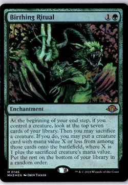 Birthing Ritual Modern Horizons 3 Foil NM M 0146 - Image 1