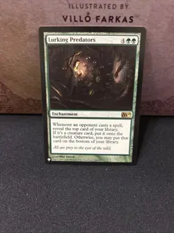 Lurking Predators, 2010 Core Set (M10) #190, NM MTG - Image 1
