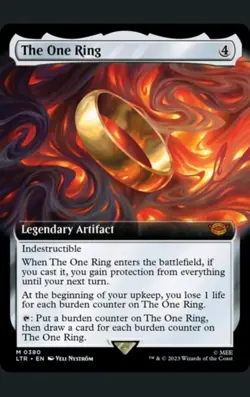 The One Ring (Extended Art) Universes Beyond: the Lord of the Rings: Tales of... - Image 1