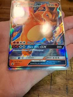 POKEMON TCG CHARIZARD GX SM211 HOLO BLACK STAR PROMO NEAR MINT - Image 5