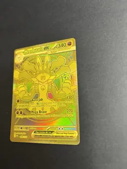 Pokemon Mega Lucario EX 188/132 MEGN Ultra Rare Full Art Holo Aura Jab - Image 5