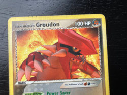 Pokemon Non-Holo Team Magma's Groudon 9/95 Excellent/MP Condition - Image 3