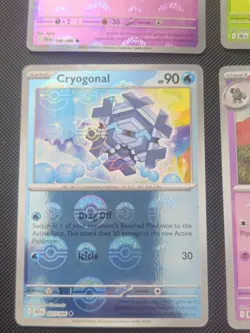 Pokemon - Foongus Cryogonal Golurk Elgyem (Poke Ball Pattern) Black Bolt Lot (4) - Image 3