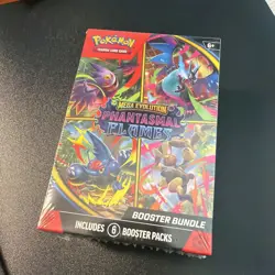 NEW! Pokemon TCG: Mega Evolution – Phantasmal Flames Booster Bundle (Sealed) - Image 1