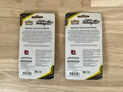 2x Sealed TEAM UP Blister Packs (Pikachu SM162 + Mimikyu SM163) Pokemon Cards - Image 2