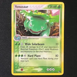 Venusaur 6/17 – POP Series 2 Rare Mid Era Pokemon Cards TCG LP - Image 1