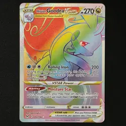 Hisuian Goodra VSTAR 202/196 - Pokemon TCG Lost Origin Secret Rare Card NM - Image 1