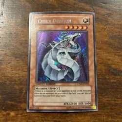 Cyber Dragon Secret Rare YuGiOh Card! Limited Edition #CT03-EN002 Secret NM - Image 1