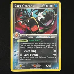 Dark Gyarados - 36/109 - Pokemon Ex Team Rocket Returns Card HP - Image 1