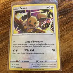 eevee swsh118 Promo Card Sword And Shield. Pokemon TCG - Image 1