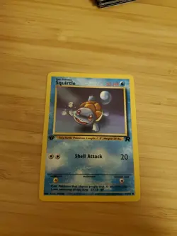 1st Edition Squirtle 68/82 - Team Rocket - Pokemon Card - NM - Image 1