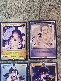 Gamer Supps VCARD 12 Card Lot Sinder Silvervale Shylily Foxyreine Fefe VTuber - Image 4