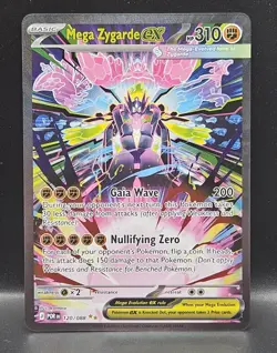 Mega Zygarde EX Perfect Order SIR 120/088 Pokemon Card TCG Near Mint - Image 1