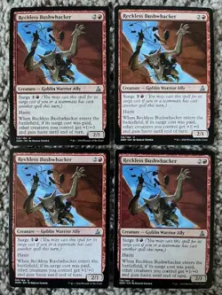 MTG- Reckless Bushwhacker x4 - Oath of the Gatewatch - Image 1