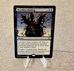 Magic The Gathering Bloodline Bidding 0091 Foil Rare - Image 1