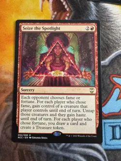 MTG Seize the Spotlight Commander: Streets of New Capenna Non-Foil - Image 1